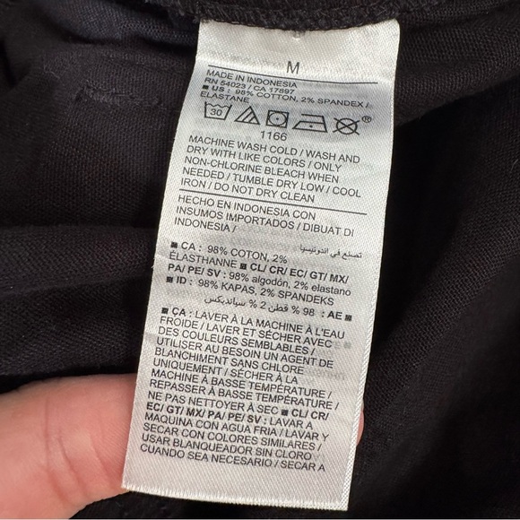 Old Navy NWT Black Pulla Utility Pants - Picture 7 of 8